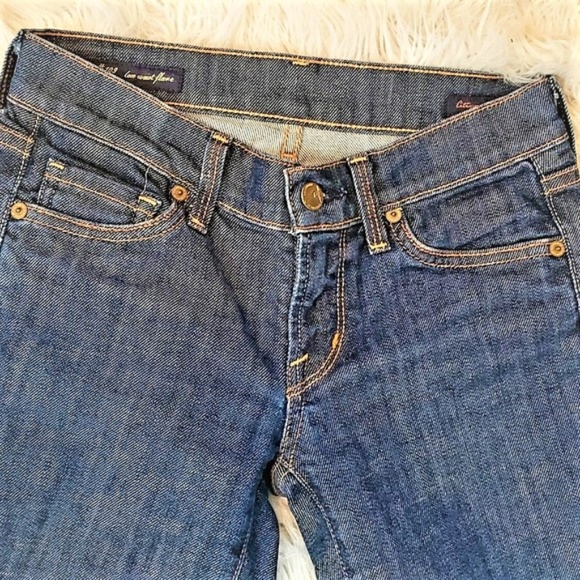 CITIZENS OF HUMANITY JEROME DAHAN BOOTCUT 24 bell bottoms - Picture 3 of 6